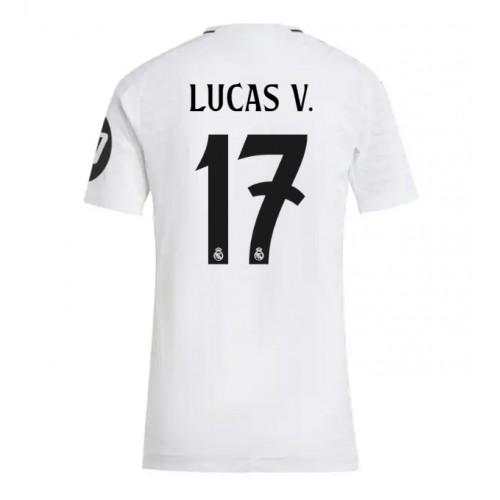 Dámy Fotbalový dres Real Madrid Lucas Vazquez #17 2024-25 Domácí Krátký Rukáv